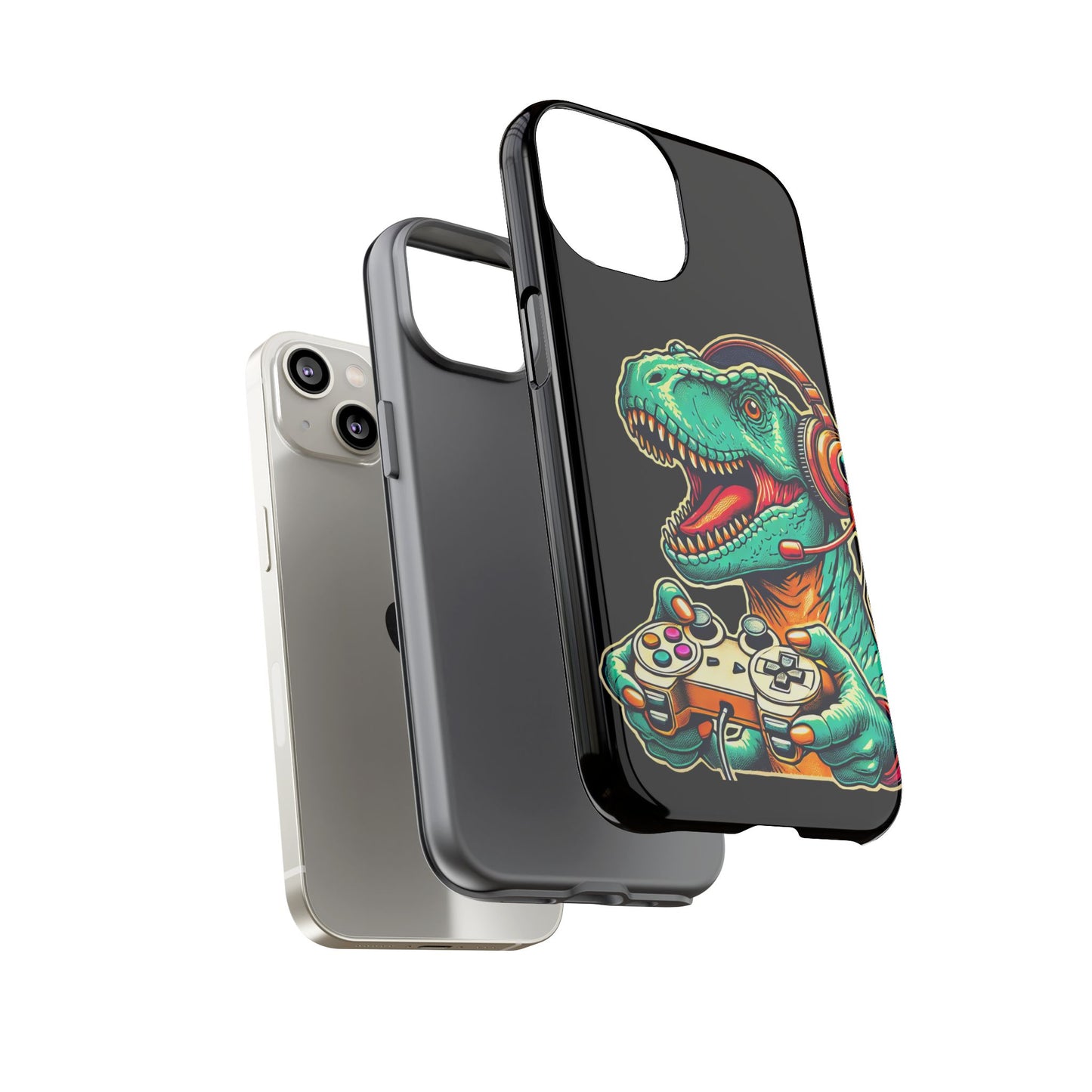 Dinosaur Gaming Phone Case – Tough Cases for Gamers