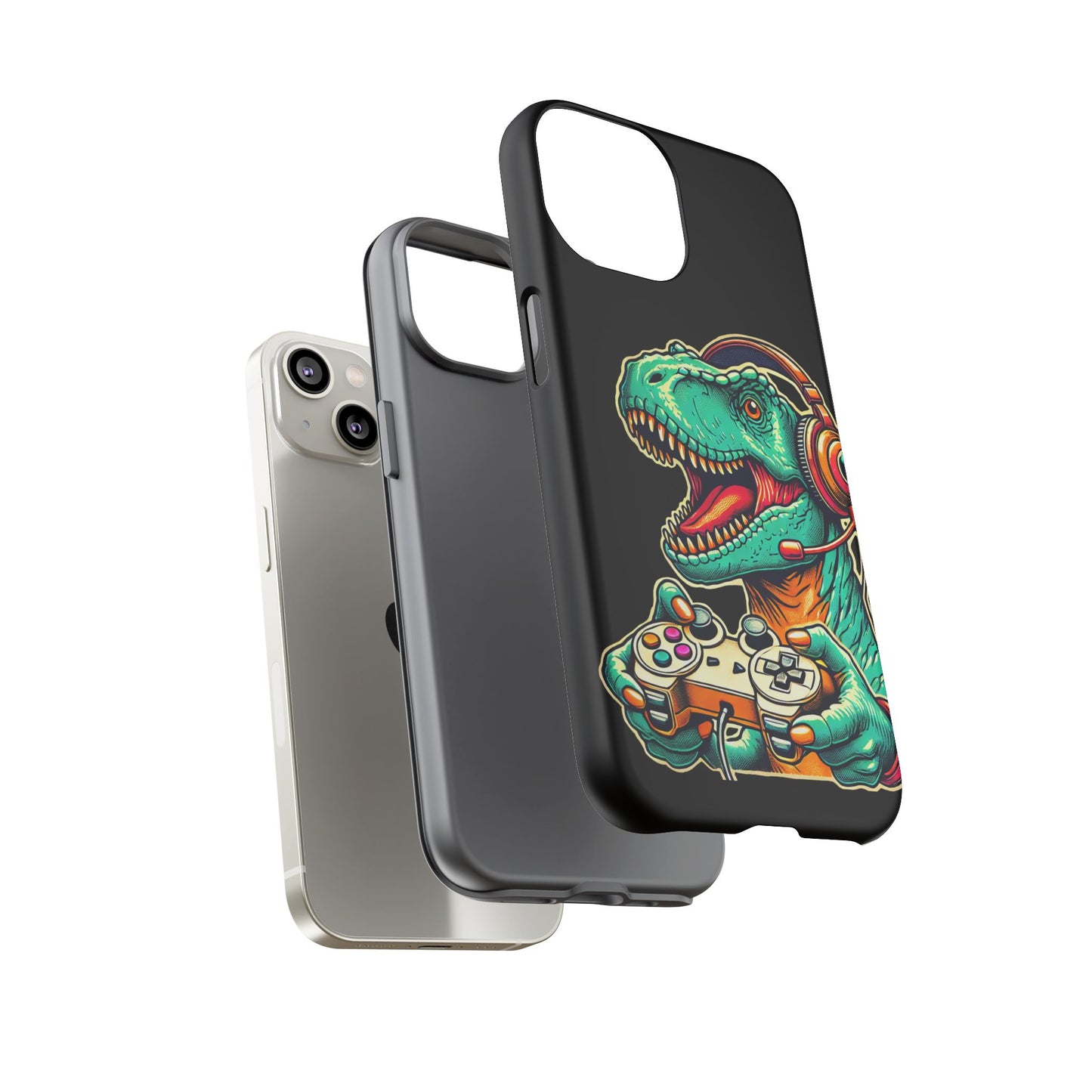 Dinosaur Gaming Phone Case – Tough Cases for Gamers