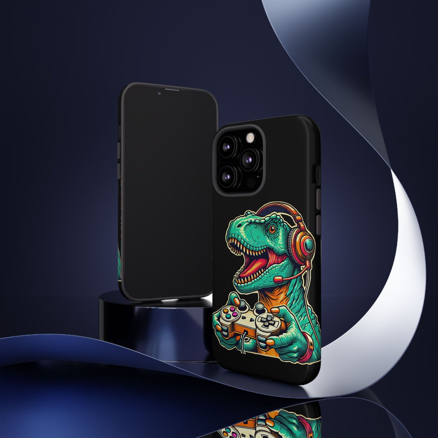 Dinosaur Gaming Phone Case – Tough Cases for Gamers