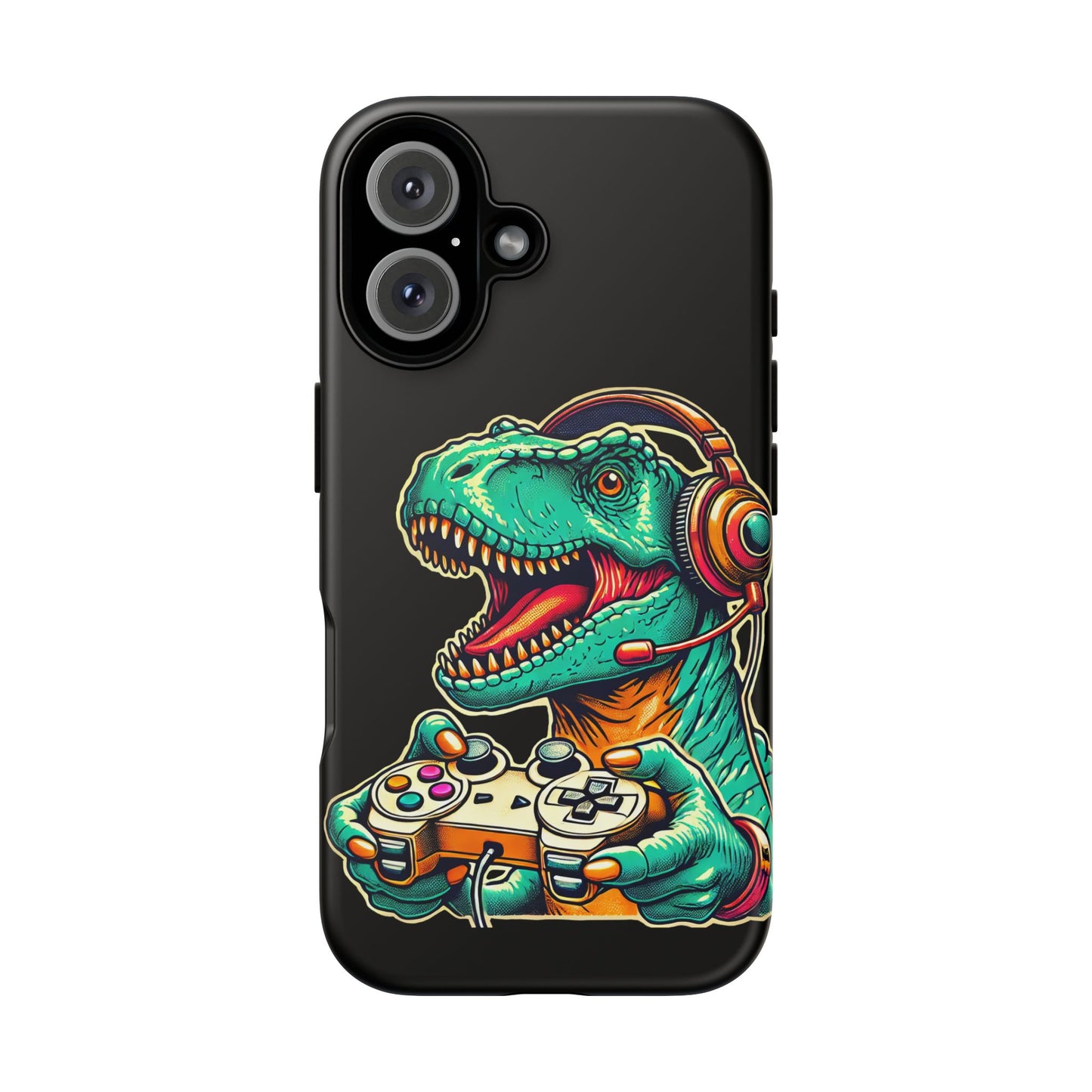 Dinosaur Gaming Phone Case – Tough Cases for Gamers