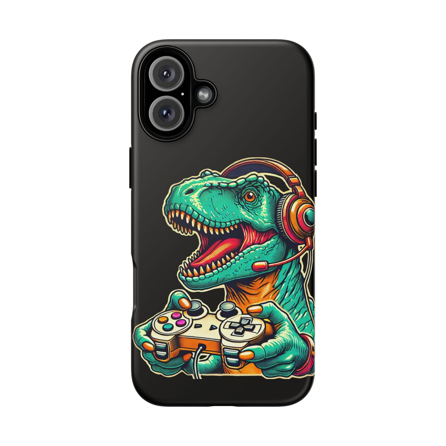 Dinosaur Gaming Phone Case – Tough Cases for Gamers