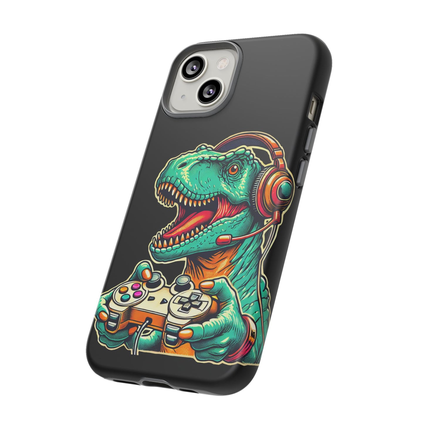 Dinosaur Gaming Phone Case – Tough Cases for Gamers