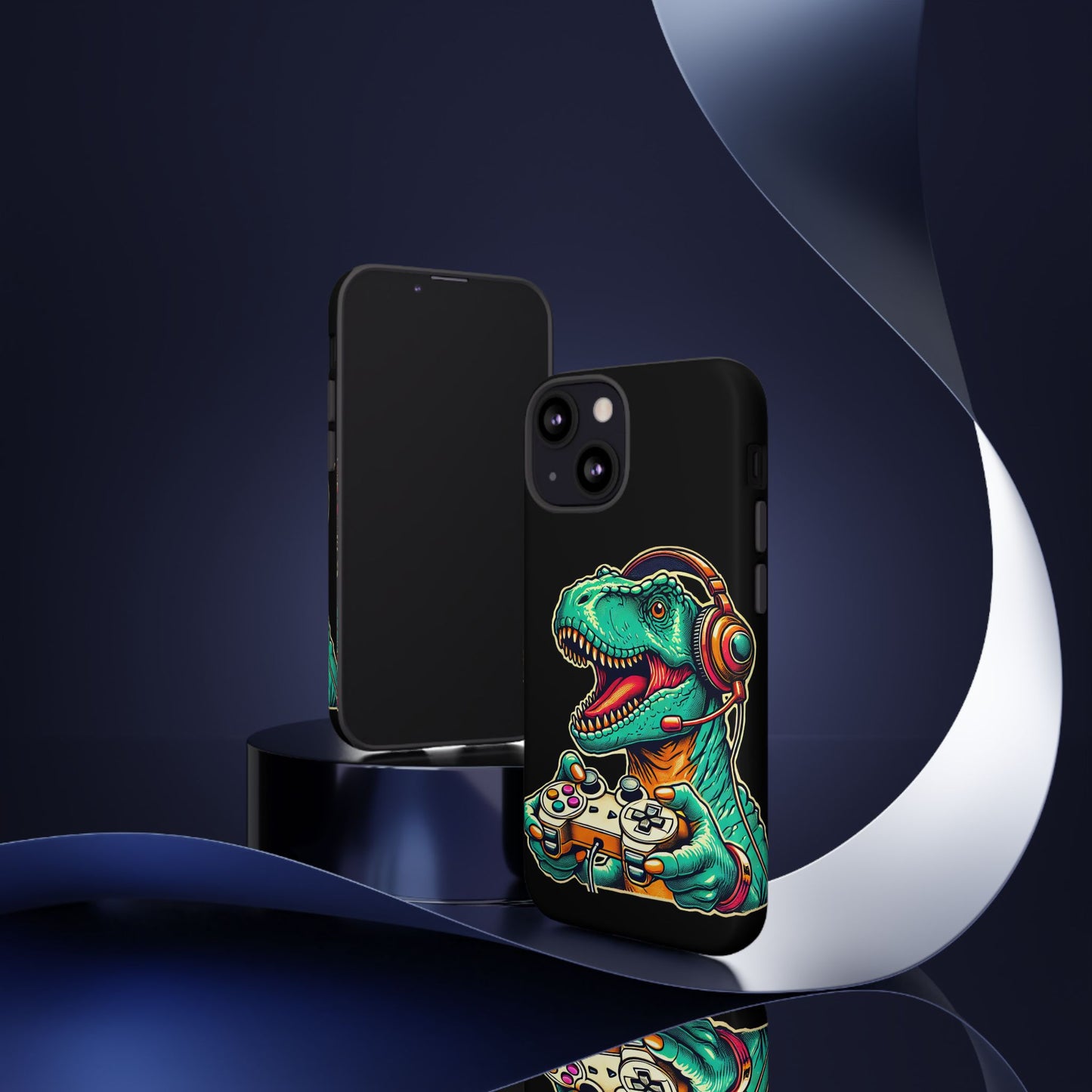 Dinosaur Gaming Phone Case – Tough Cases for Gamers