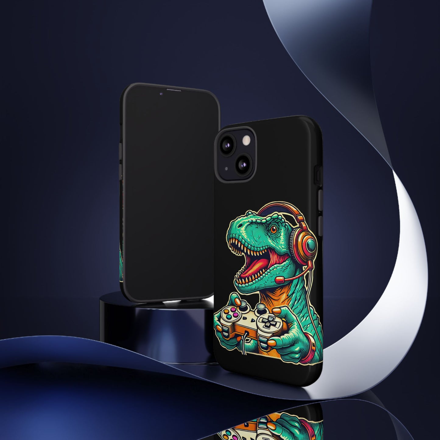 Dinosaur Gaming Phone Case – Tough Cases for Gamers