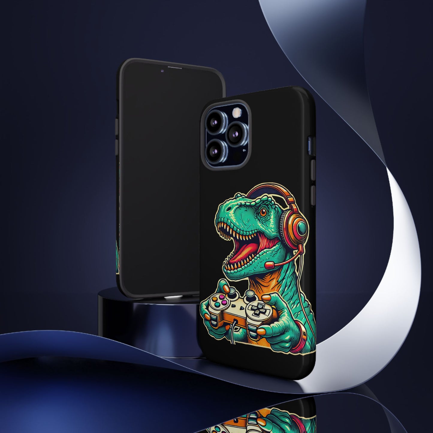 Dinosaur Gaming Phone Case – Tough Cases for Gamers
