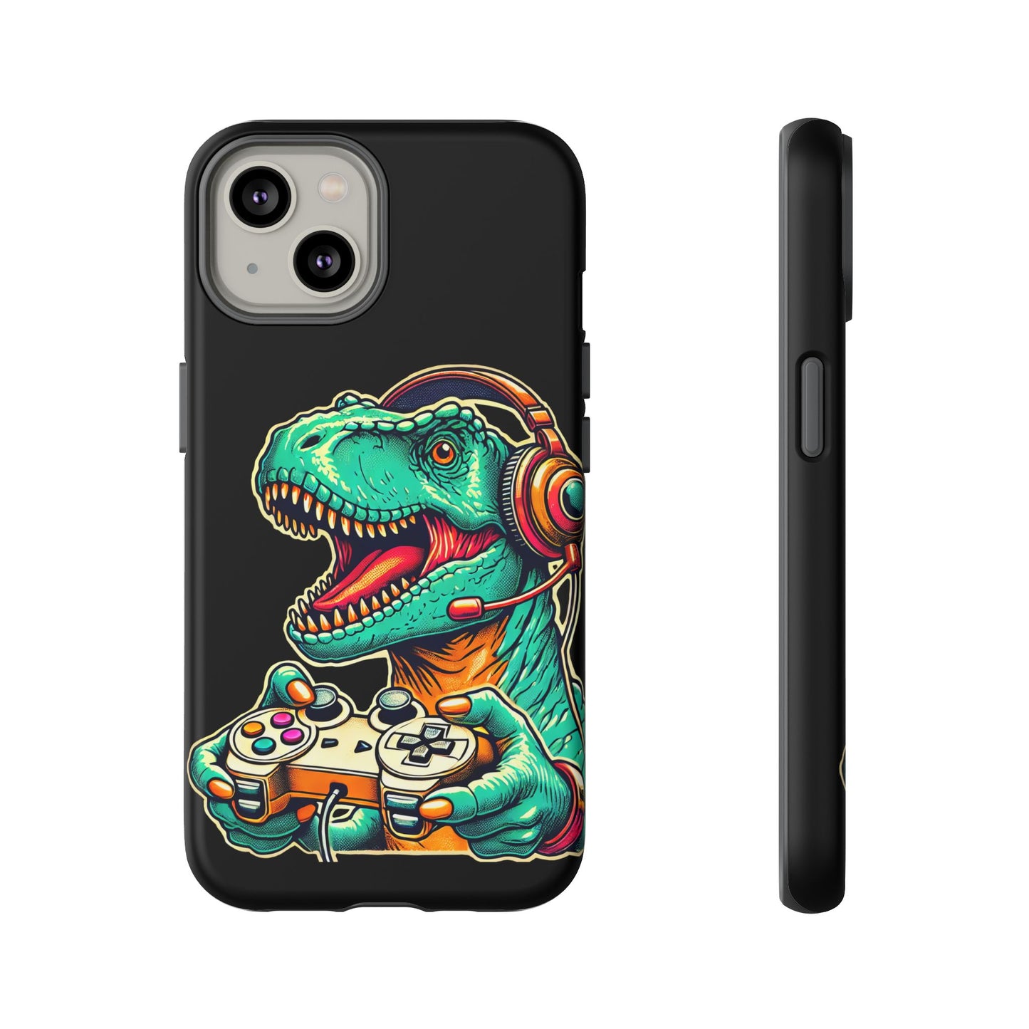 Dinosaur Gaming Phone Case – Tough Cases for Gamers
