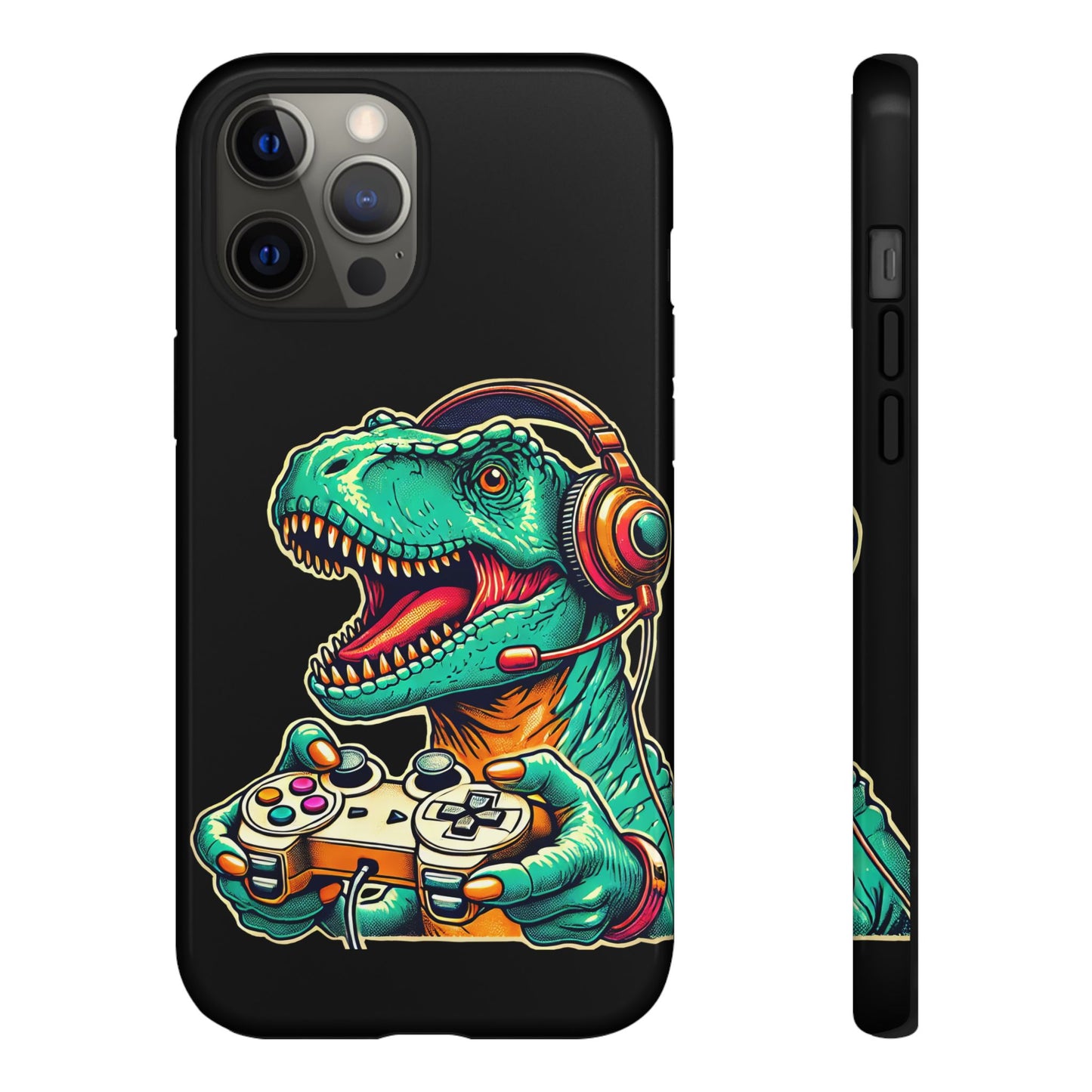 Dinosaur Gaming Phone Case – Tough Cases for Gamers