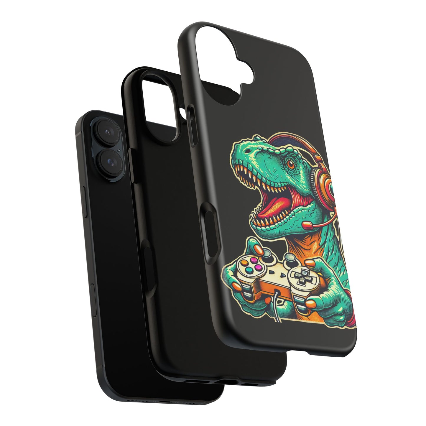Dinosaur Gaming Phone Case – Tough Cases for Gamers