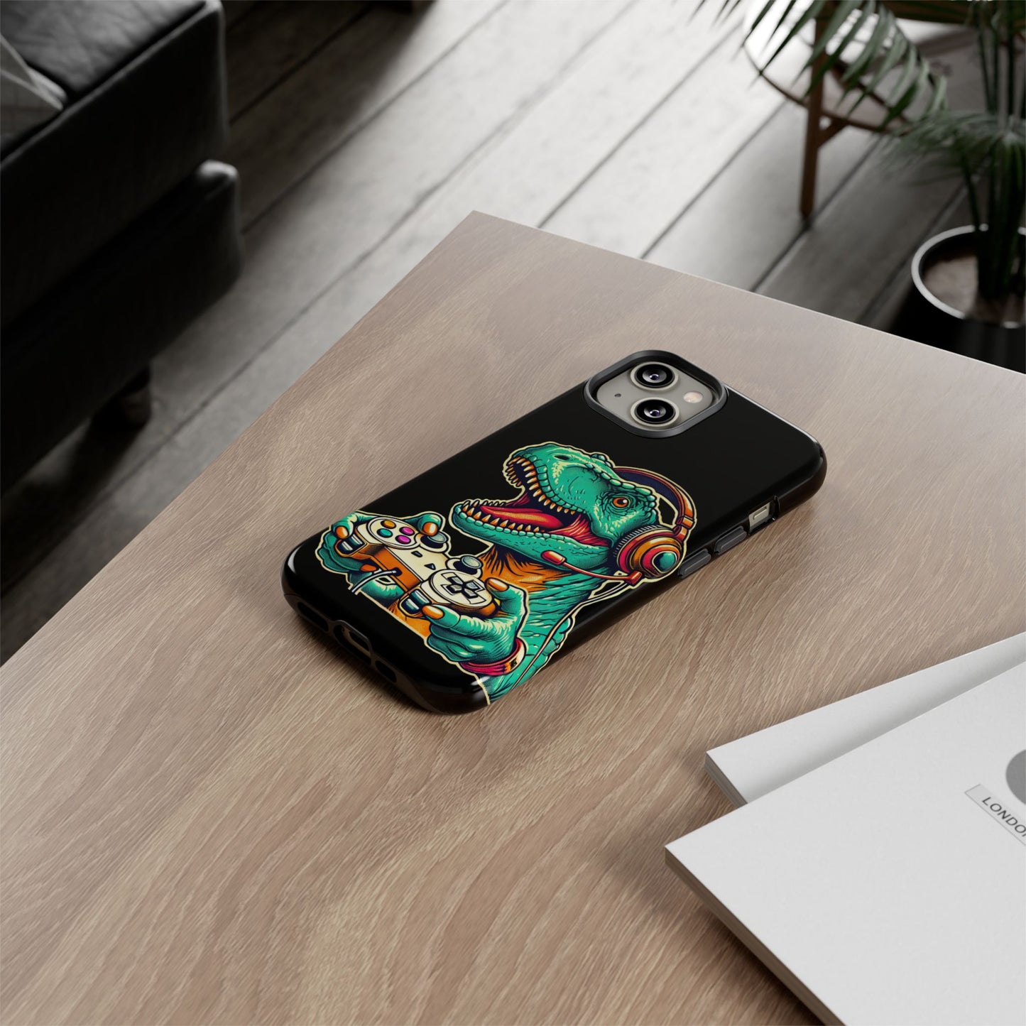 Dinosaur Gaming Phone Case – Tough Cases for Gamers