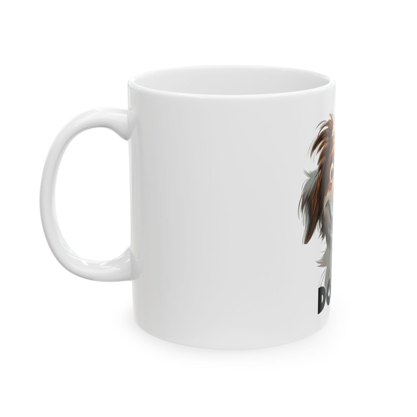 Dog Dad Ceramic Mug - Fun Pet Owner Gift (11oz, 15oz)
