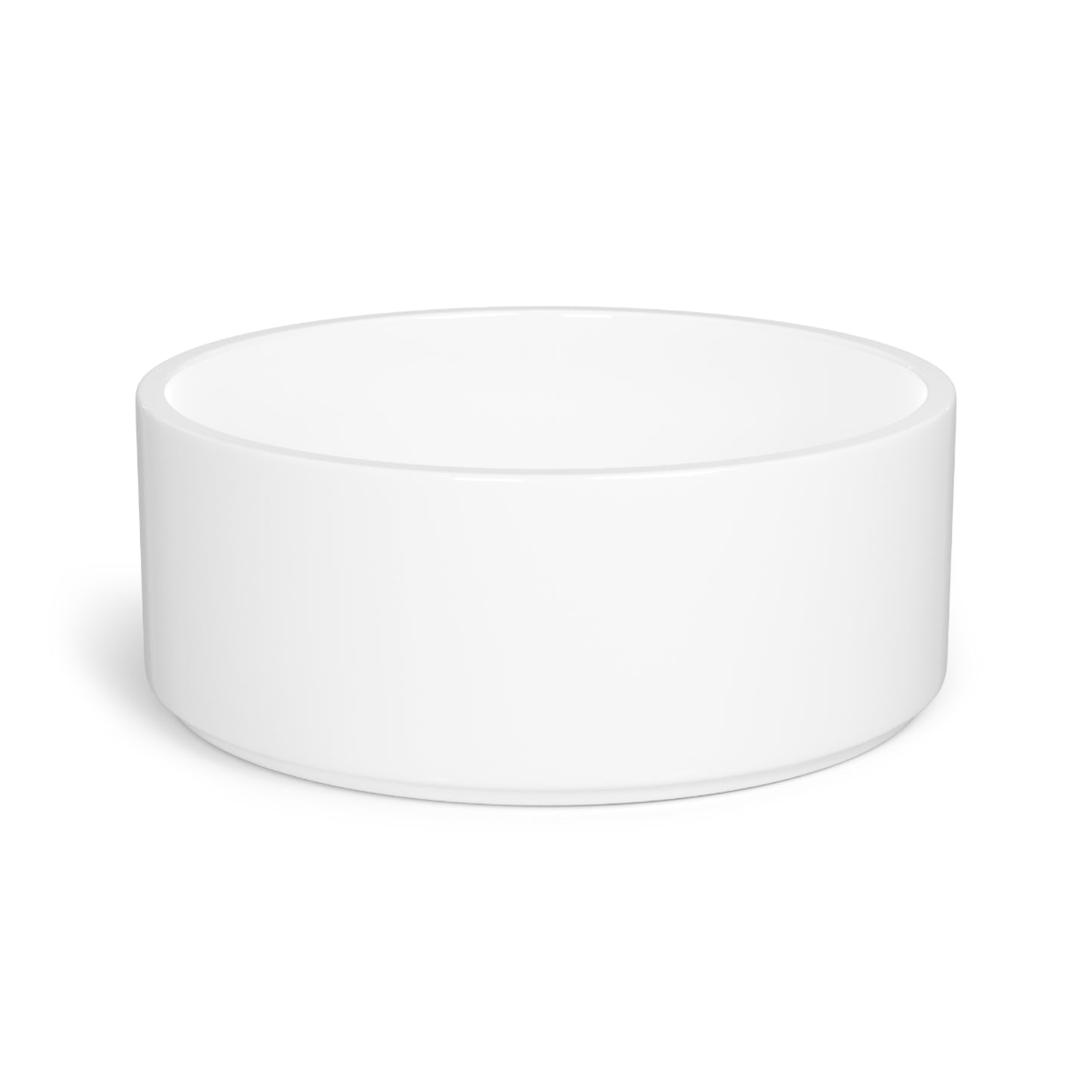 Stylish Black Paw Print Pet Bowl - Perfect for Dog and Cat Lovers