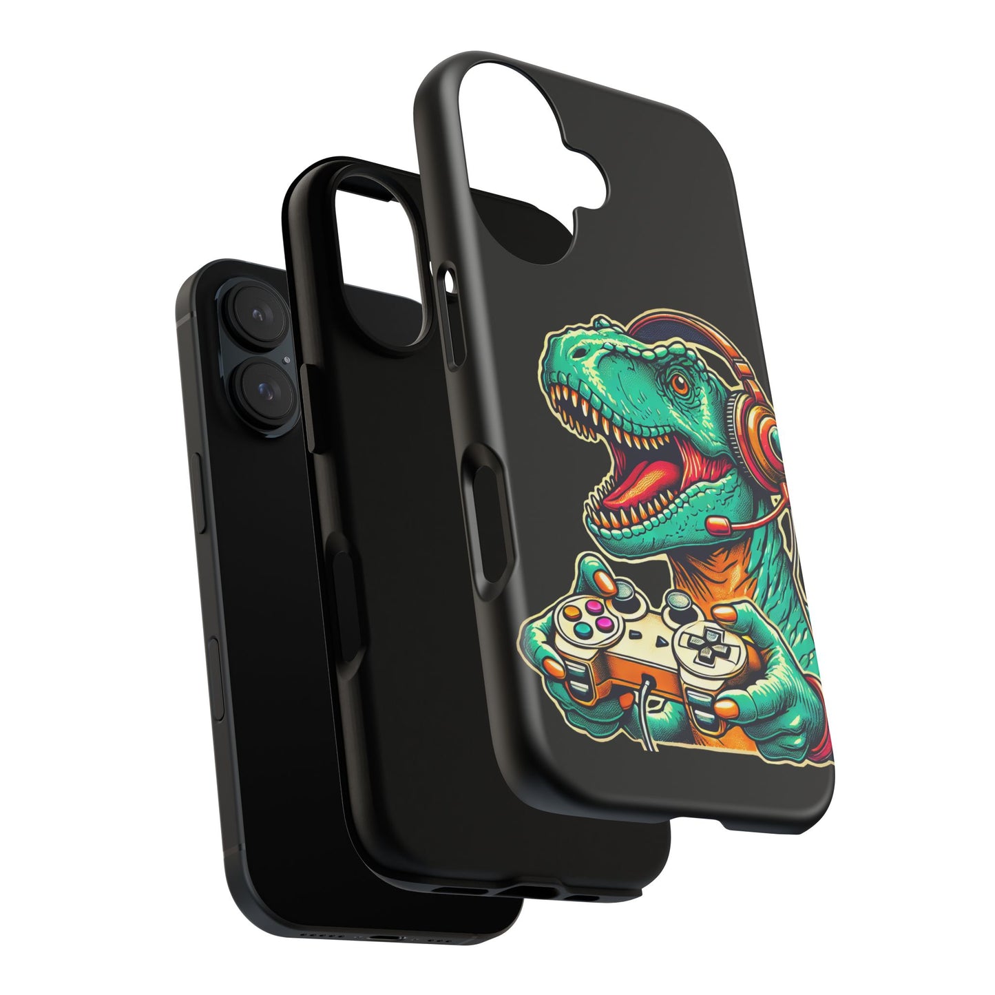Dinosaur Gaming Phone Case – Tough Cases for Gamers