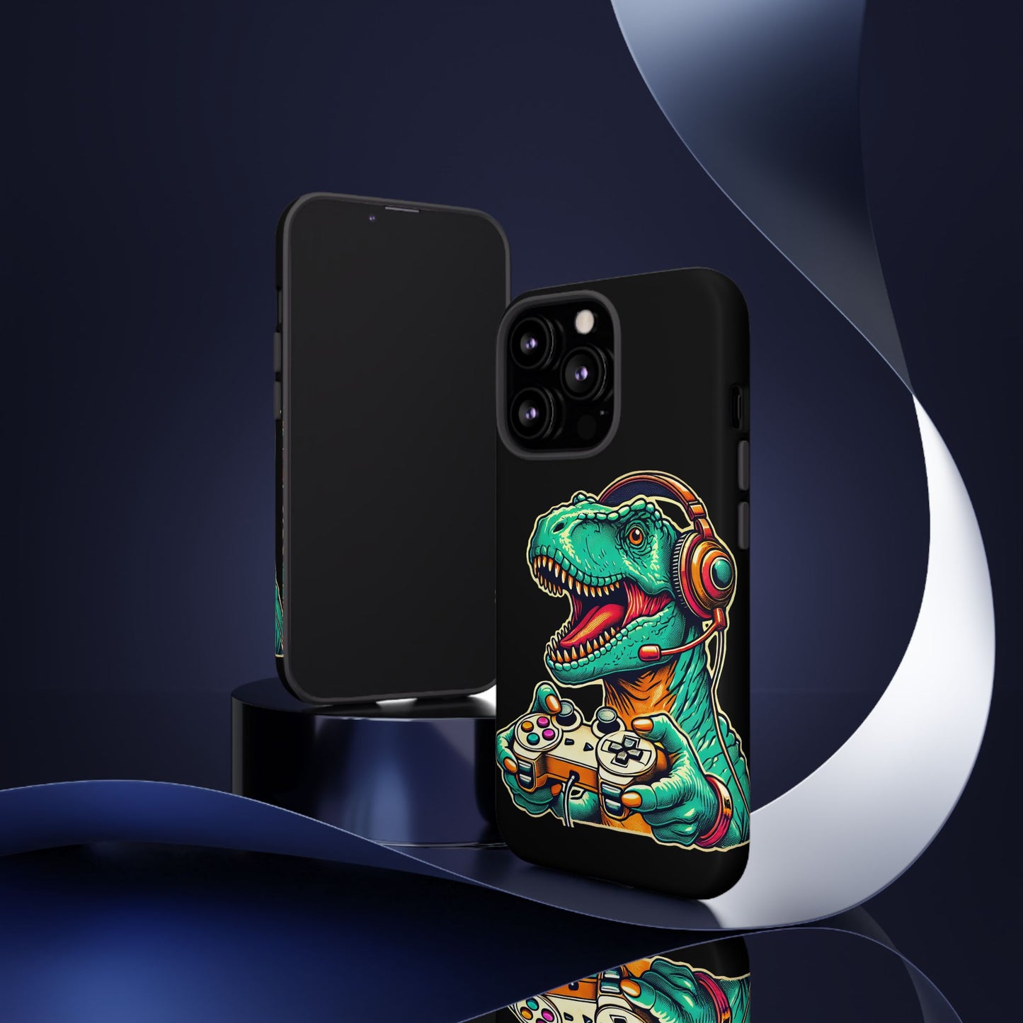 Dinosaur Gaming Phone Case – Tough Cases for Gamers
