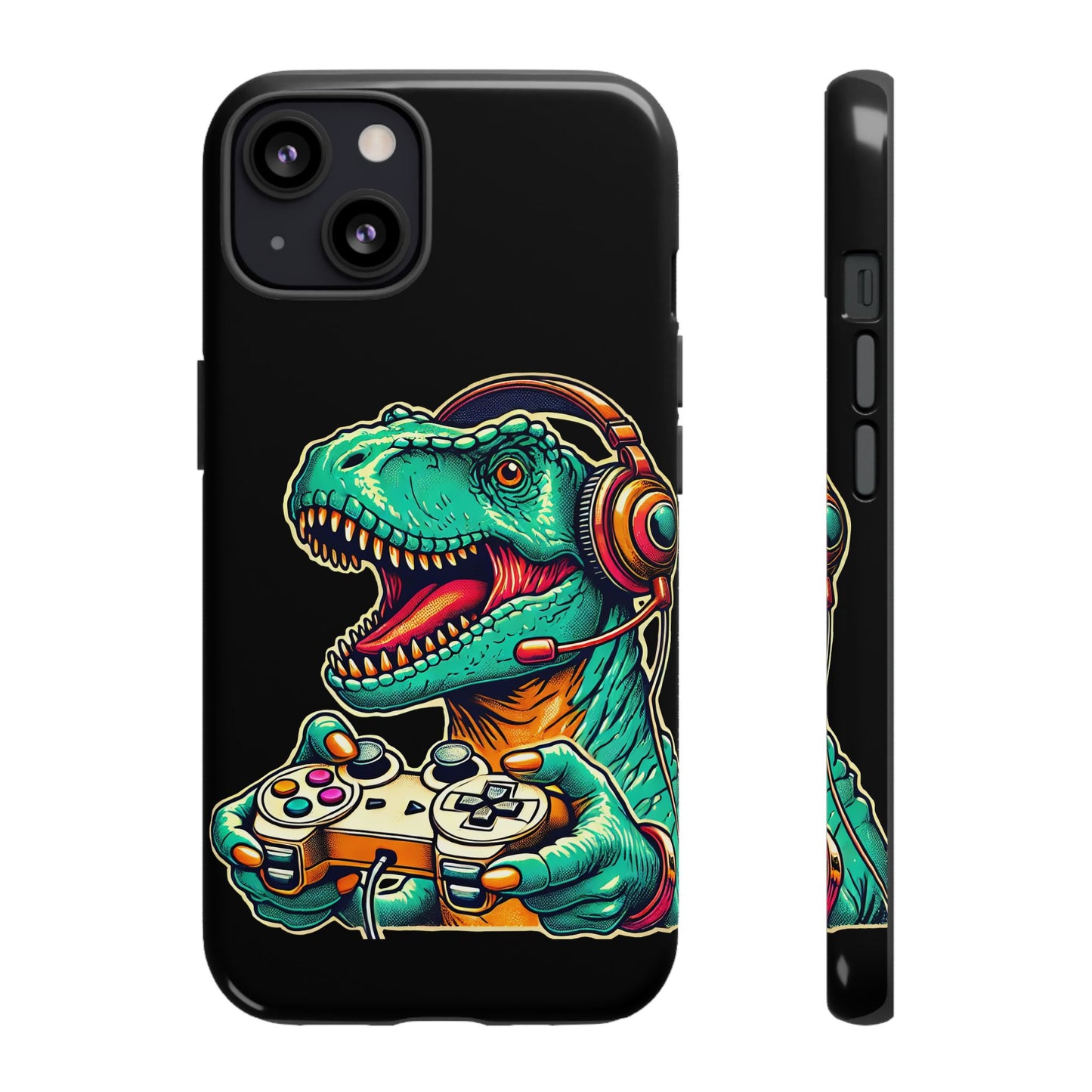 Dinosaur Gaming Phone Case – Tough Cases for Gamers