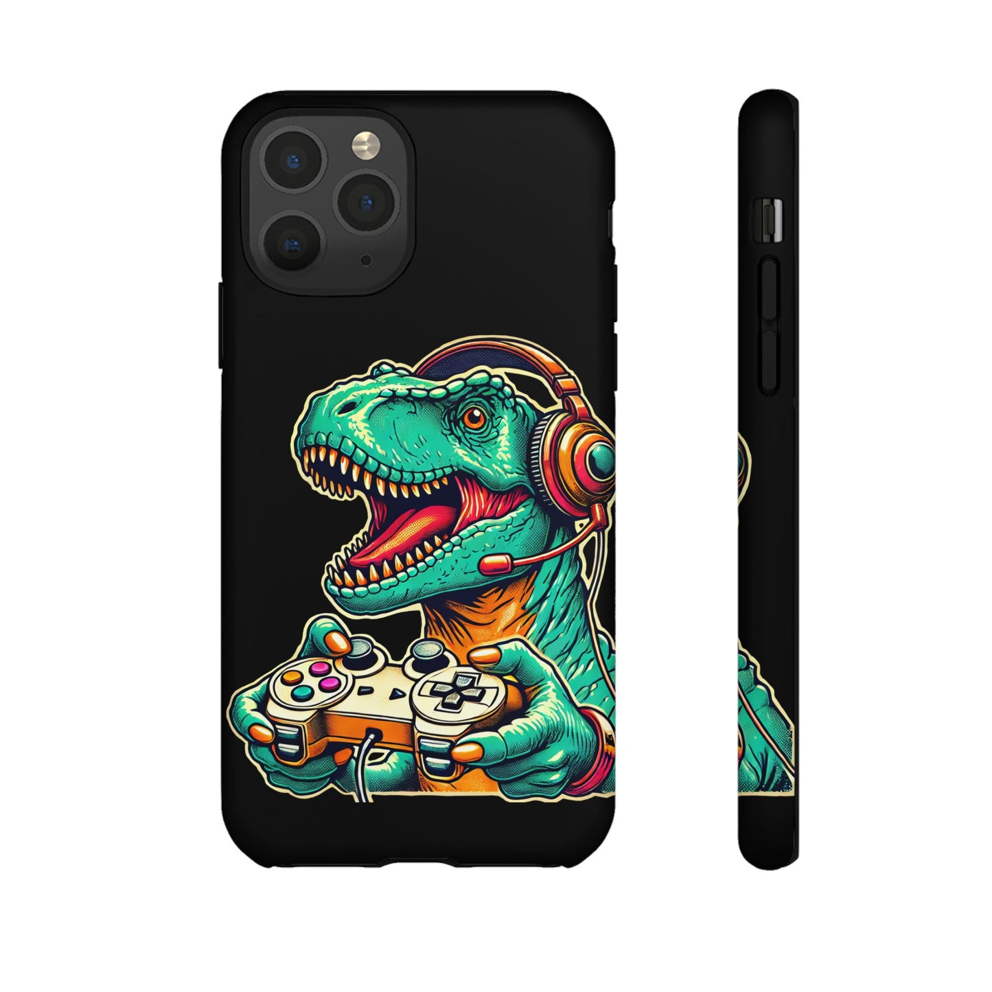 Dinosaur Gaming Phone Case – Tough Cases for Gamers