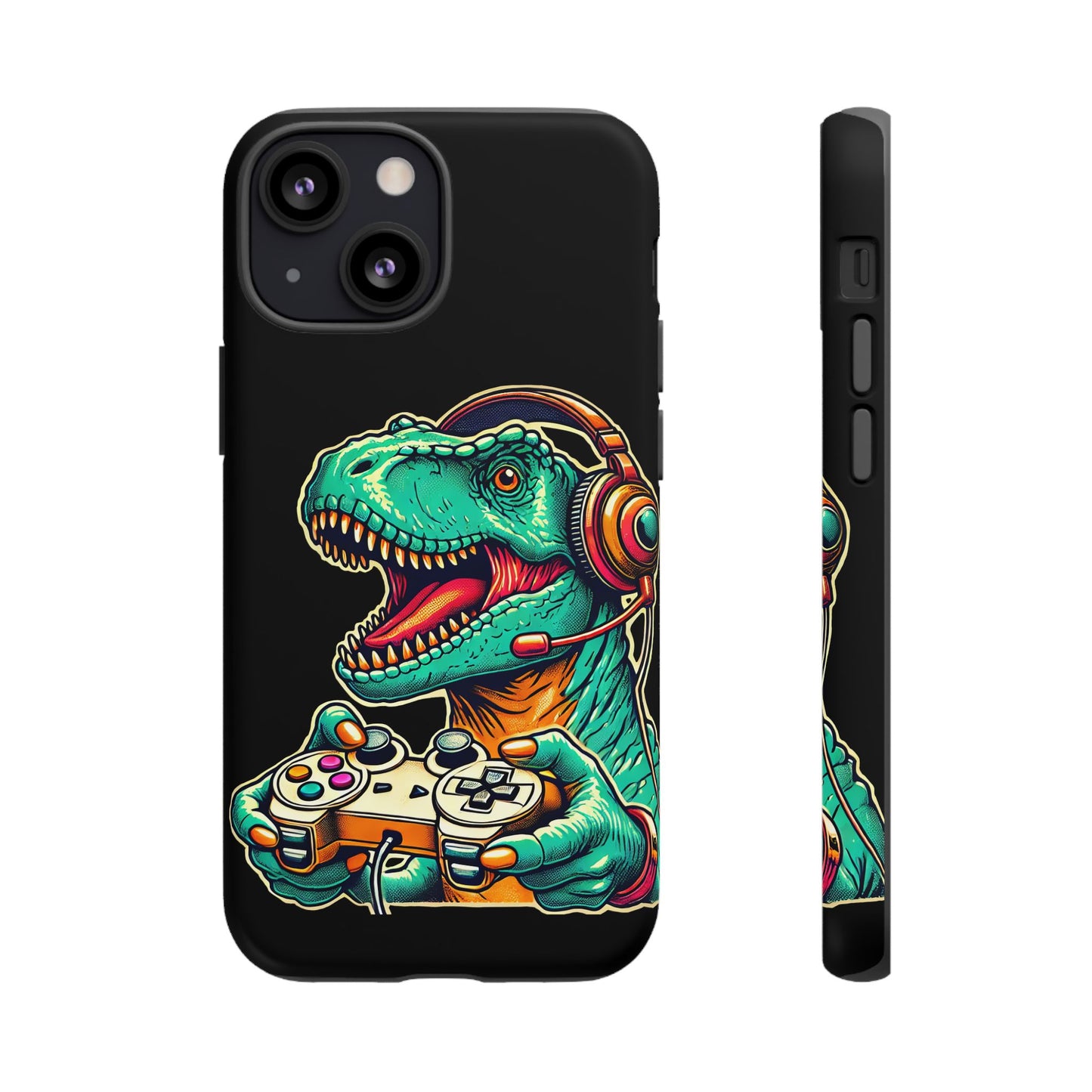 Dinosaur Gaming Phone Case – Tough Cases for Gamers