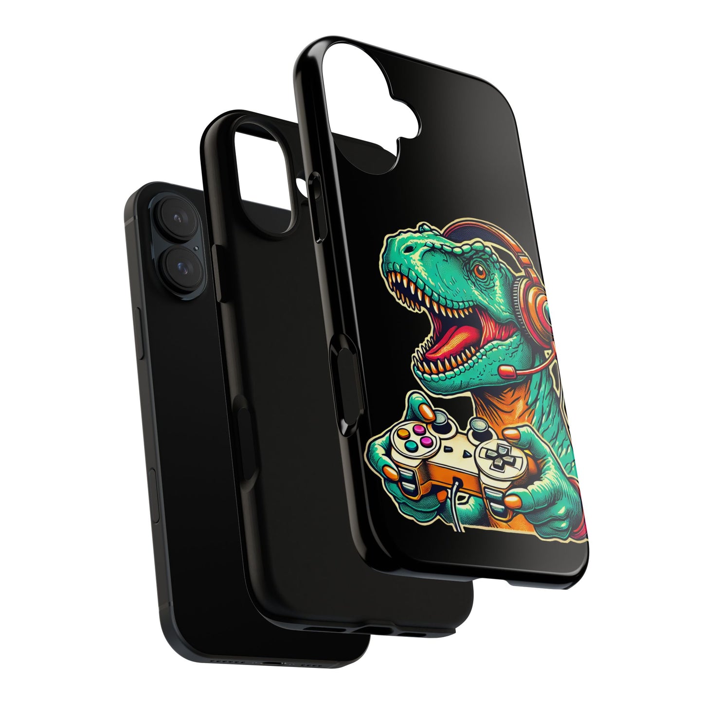Dinosaur Gaming Phone Case – Tough Cases for Gamers