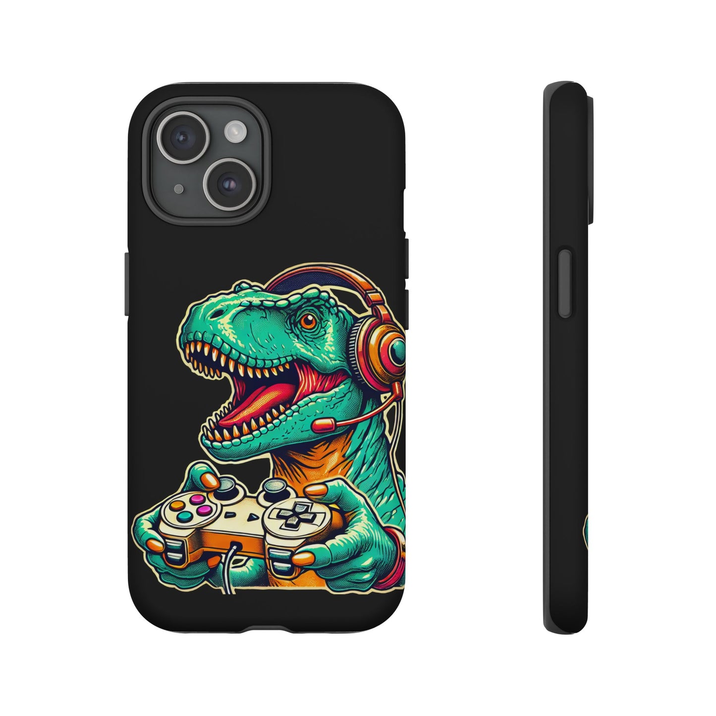Dinosaur Gaming Phone Case – Tough Cases for Gamers